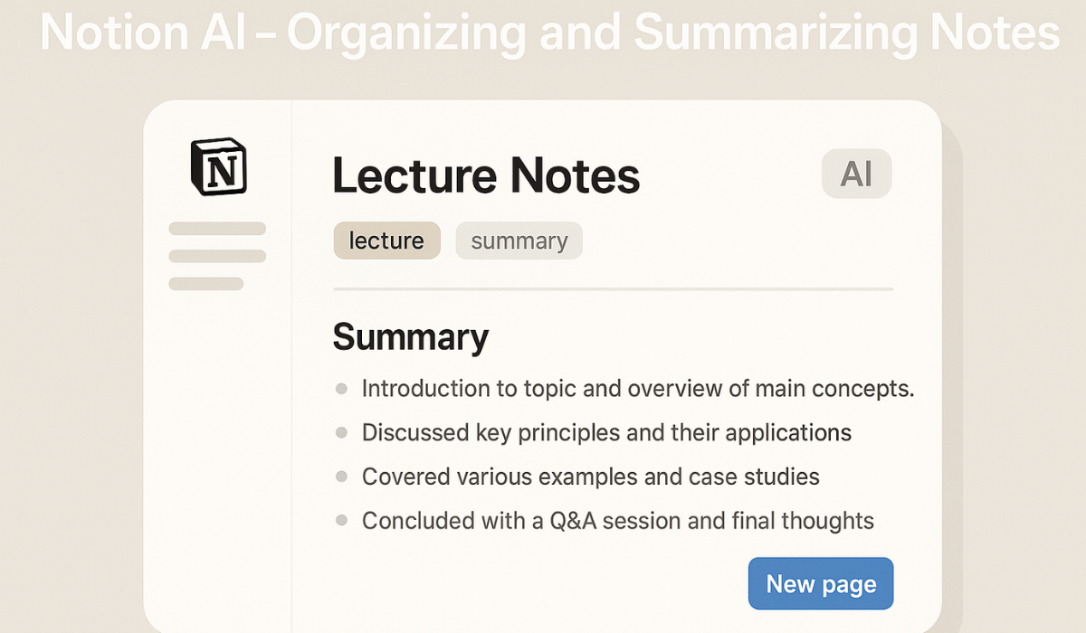 Top AI-Powered Note-Taking Apps for Students in 2025